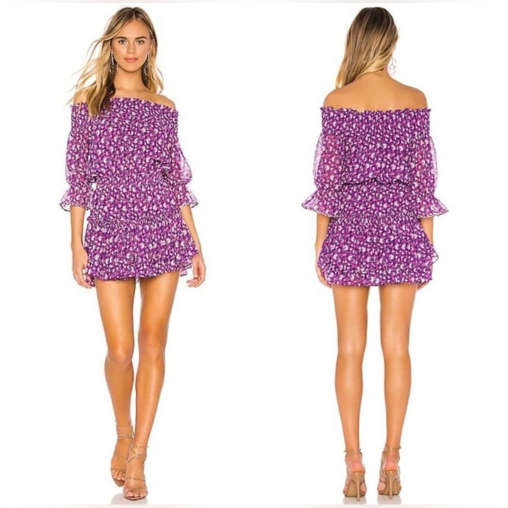MISA off the shoulder dress